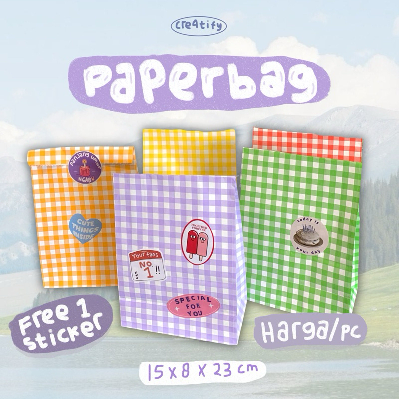 

Paperbag korea aesthetic ide hadiah wisuda unik lucu