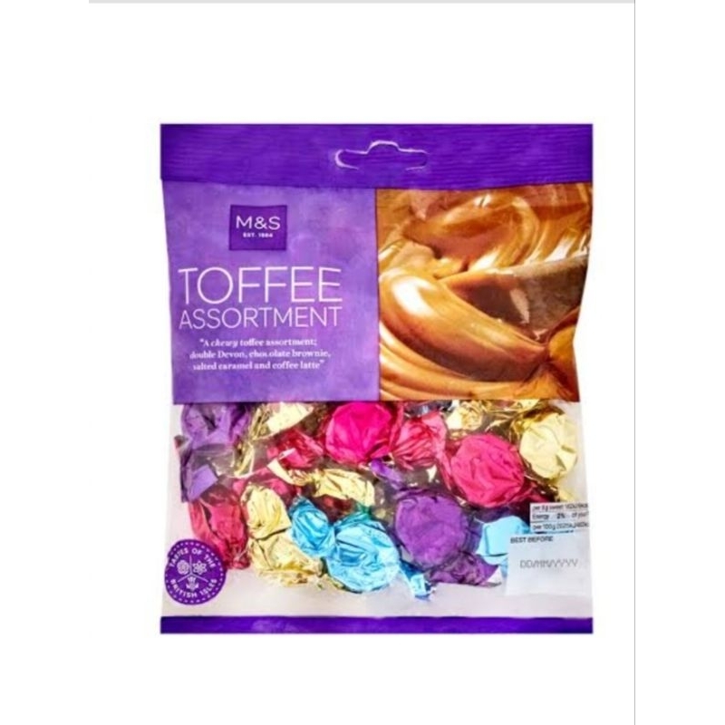

M&S toffe assortment permen coklat