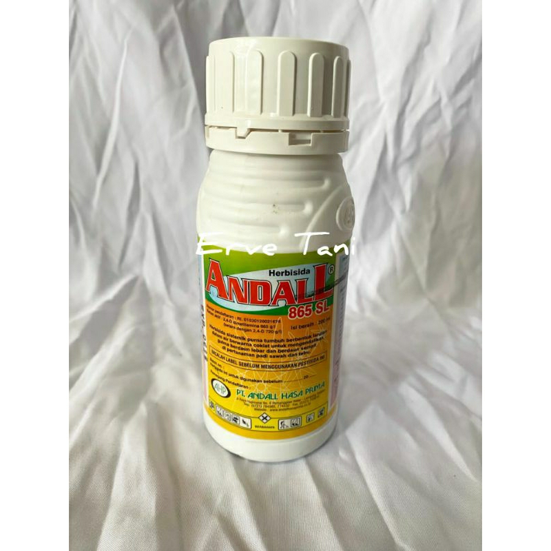 HERBISIDA ANDALL 865 SL KEMASAN 200 ML / PESTISIDA RACUN RUMPUT / HERBISIDA SISTEMIK PURNA TUMBUH