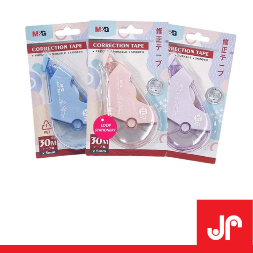 

M&G CORRECTION TAPE 30M X 5MM / TIP EX KERTAS PITA SEKOLAH ANAK ACT76571