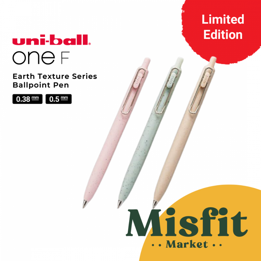 

Uniball ONE F Earth Texture Color Gel Pen Pulpen Tekstur Uni ball