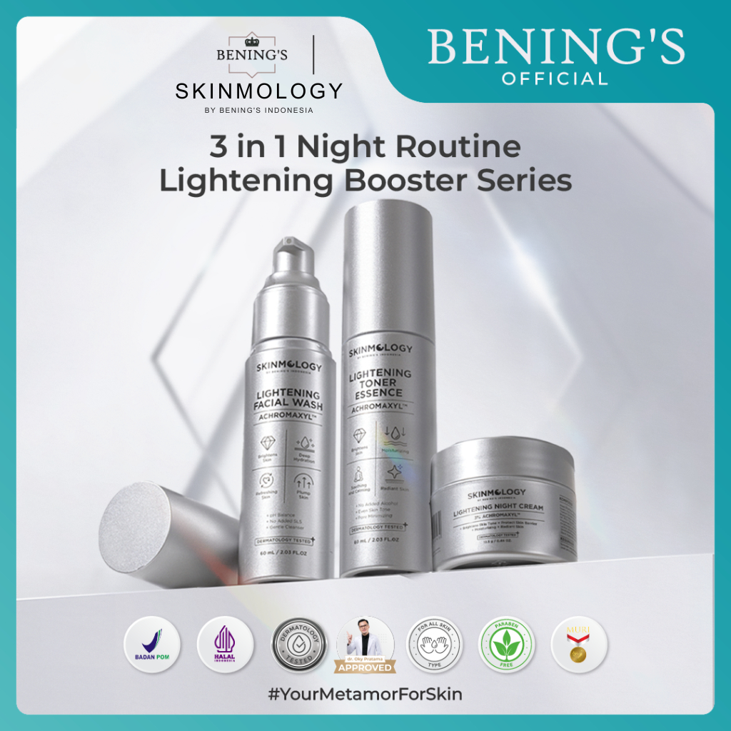 bening skincare doctor oky pratama Skinmology by benings official store 1 paket kecantikan