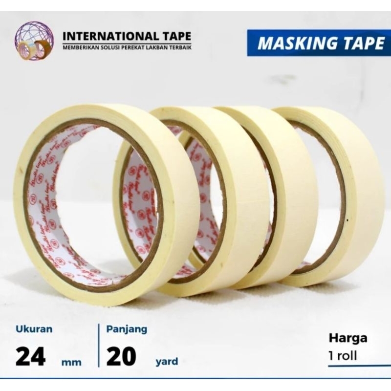 Lakban kertas 24 mm