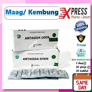 XPRESS  STRIP Antasida Doen tablet obat maag lambung