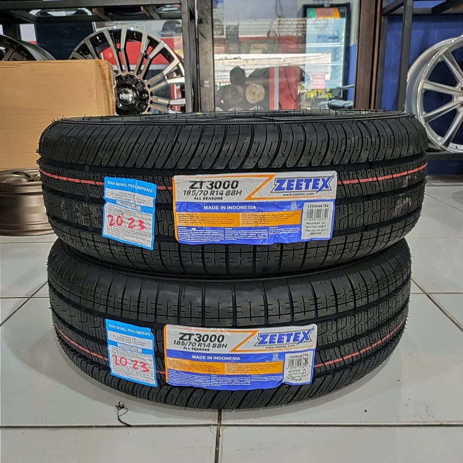 Ban Mobil Tubles Murah R14 185 70 R14 Zeetex ZT3000 185/70 R14 - Dikirim