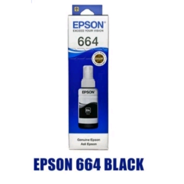 TINTA EPSON 664 ORIGINAL L110 L120 L220 L310 HITAM