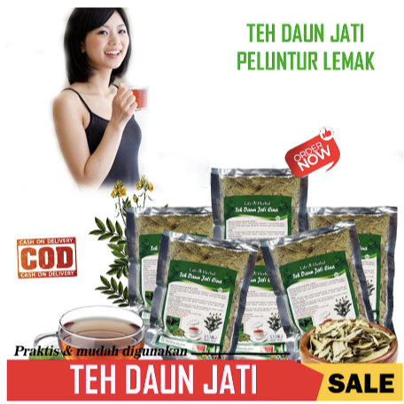 

❤LOLA❤ TEH DAUN JATI CINA | BISA COD Teh Daun Jati Cina - Teh Hijau/ Teh Herbal - Teh Pelangsing - Ampuh Melangsingkan dgn Cepat