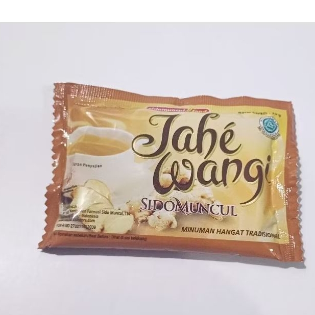 

Sidomuncul Jahe Wangi 25gr per Sachet - Minuman Instan Jahe Emprit