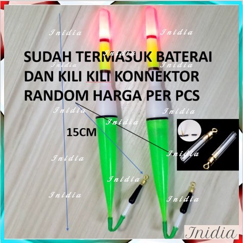 PELAMPUNG PANCING STARLET / PELAMPUNG LED / KAMBANGAN LED