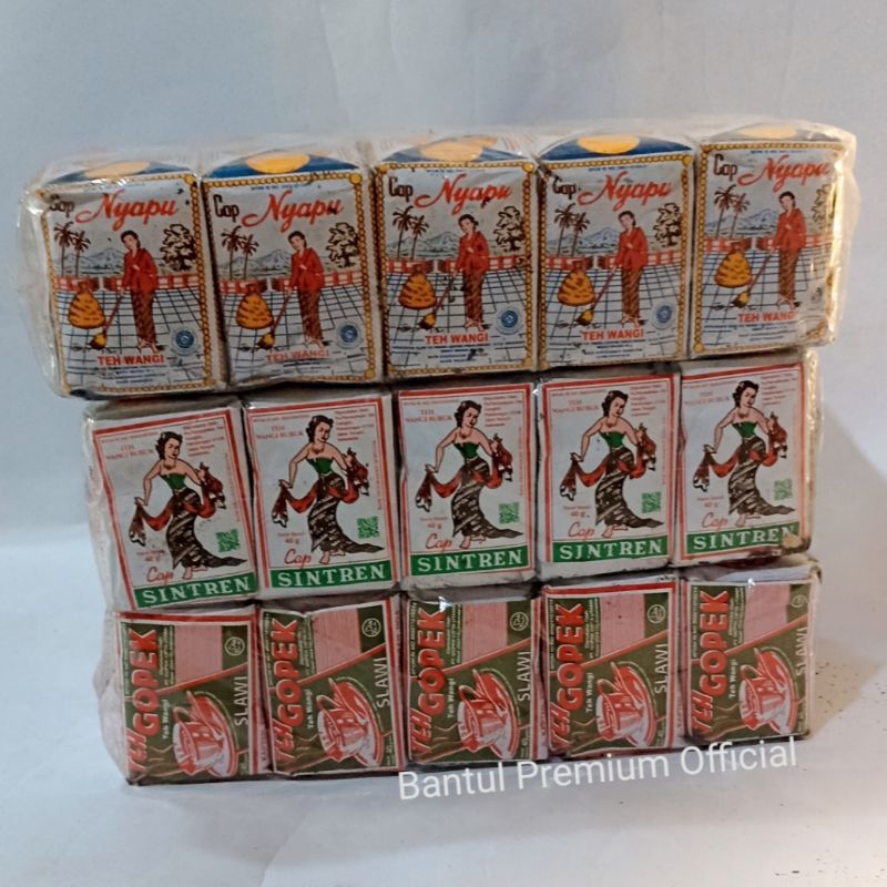 

Teh Kombinasi - Teh Sintren Nyapu Gopek Hijau 40 gr