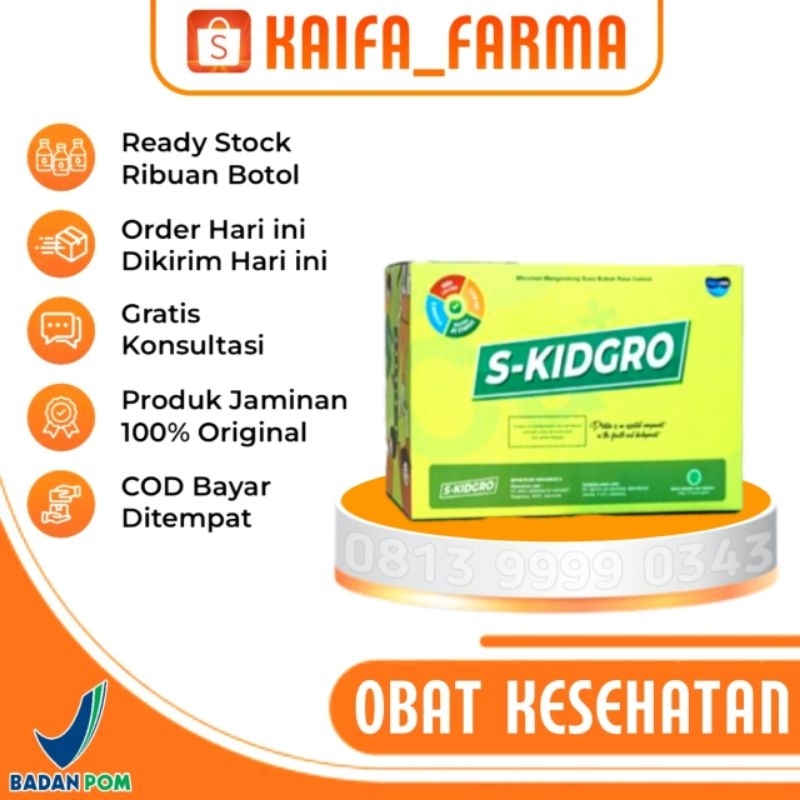 

Susu S Kidgro 100% Asli Suplemen Kesehatan Peninggi Badan Untuk Anak - 1 BOX ORIGINAL S KIDGRO