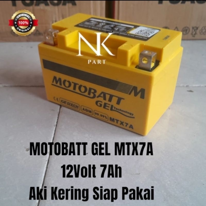 Aki Motor Triumph Daytona 675, Street Triple/R MOTOBATT YTX9 MTX7A Gel