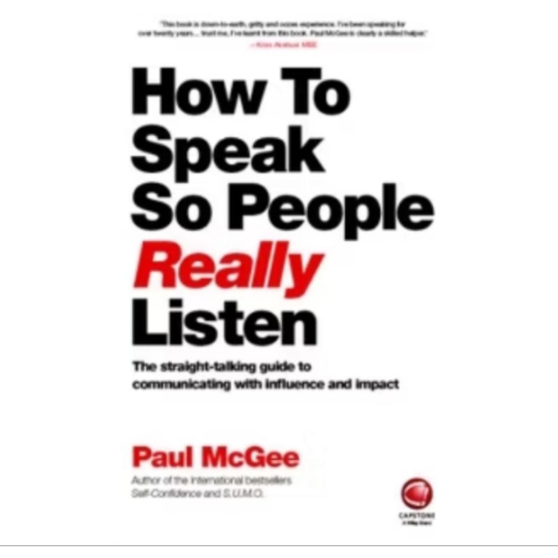 

BUKU HOW TO SPEAK SO PEOPLE REALLY LISTEN