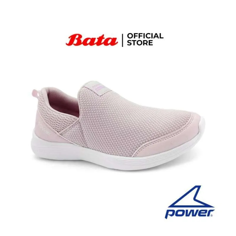 SEPATU BATA SEPATU WANITA POWER BATA SLIP ON Sepatu Sneakers Wanita Power Bata SOFT PINK - 5285213