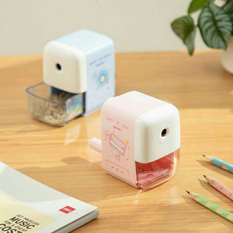 

DELI Rotary Pencil Sharpener / Rautan Meja Putar H510