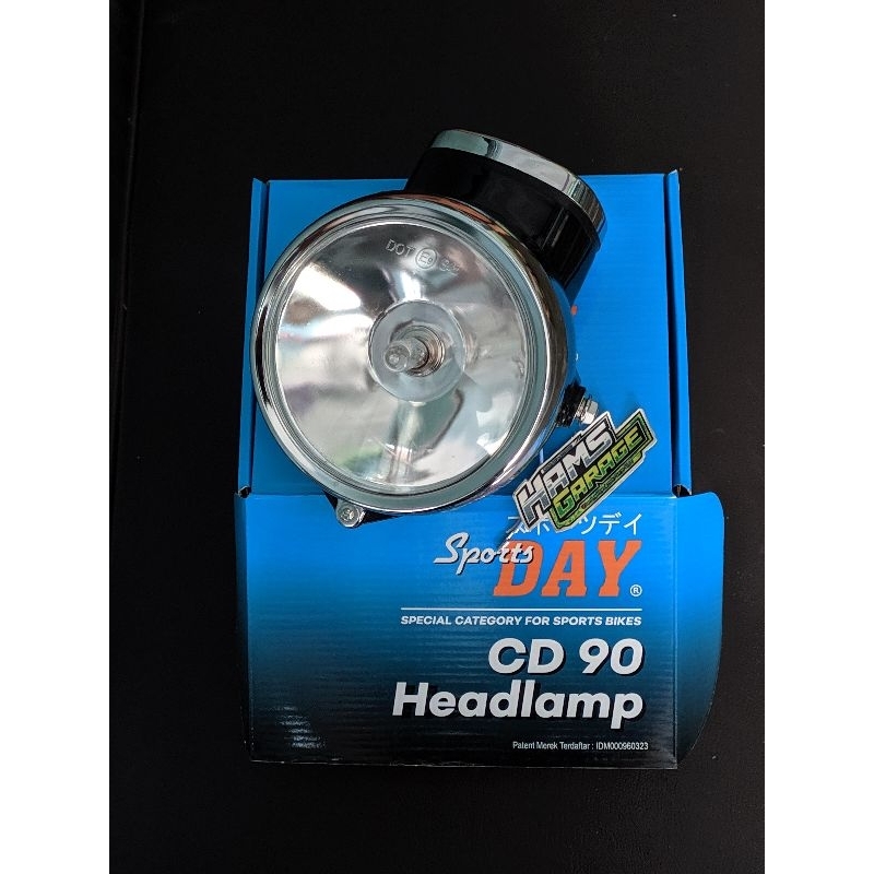 LAMPU HONDA CD 90 CD 50 DAY HEADLIGHT BATOK DETAIL ORI ORIGINAL