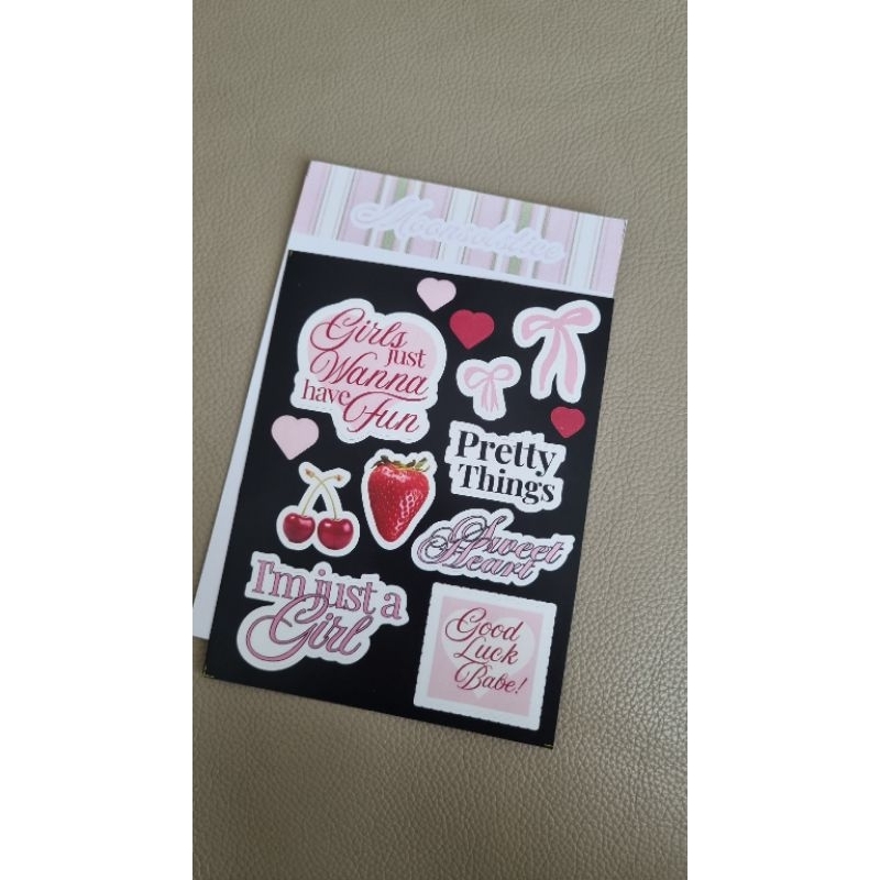 

custom stiker yove**