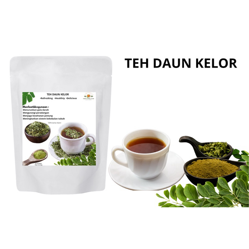 

TEH DAUN KELOR (MORINGA) isi 30pcs