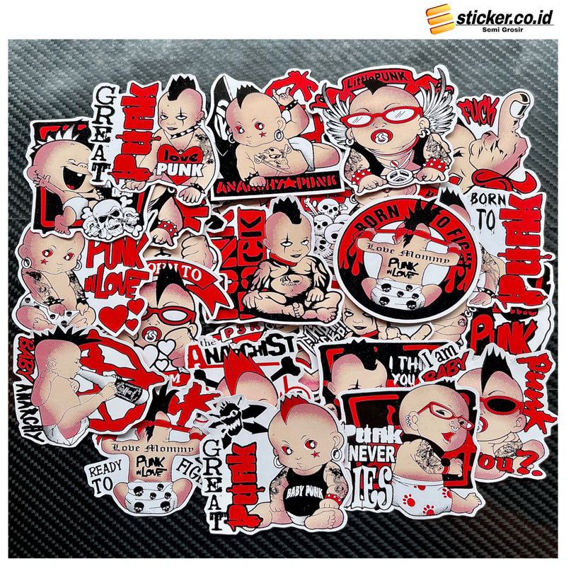 

Sticker Baby Punk 24 pcs