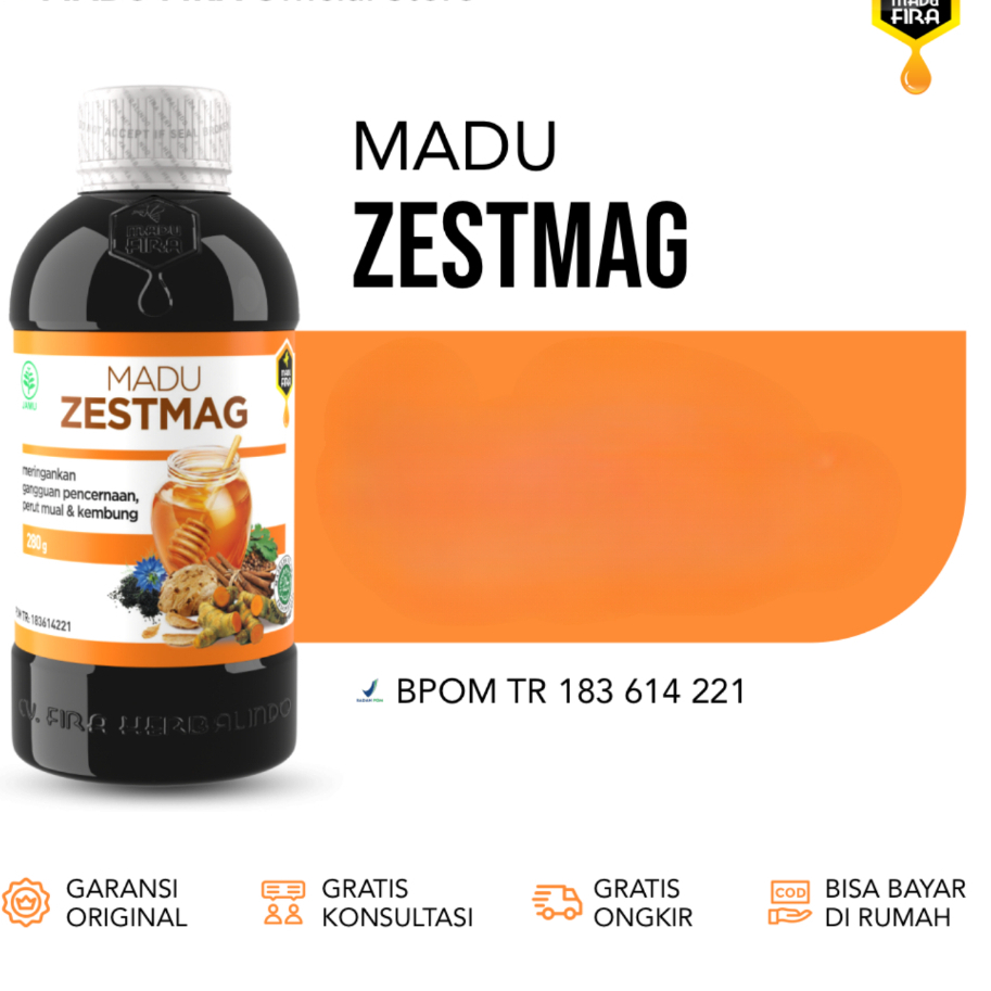 

Madu ZESTMAG - Solusi Menjaga Kesehatan Pencernaan 100% original atasi masalah lambung GERD
