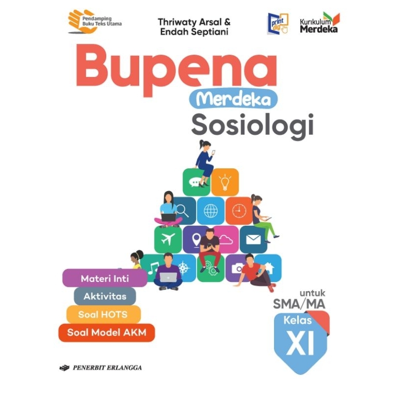 BUPENA MERDEKA SOSIOLOGI KELAS 11 KURIKULUM MERDEKA ERLANGGA // BUPENA MERDEKA SMA SOSIOLOGI // BUPE