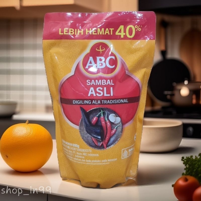 

Sambal Asli ABC pouch 690g