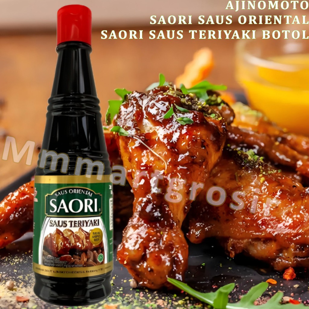 

Saori Ajinomoto / Saori Saus Teriyaki Botol / Saori Saus Oriental / 275ml