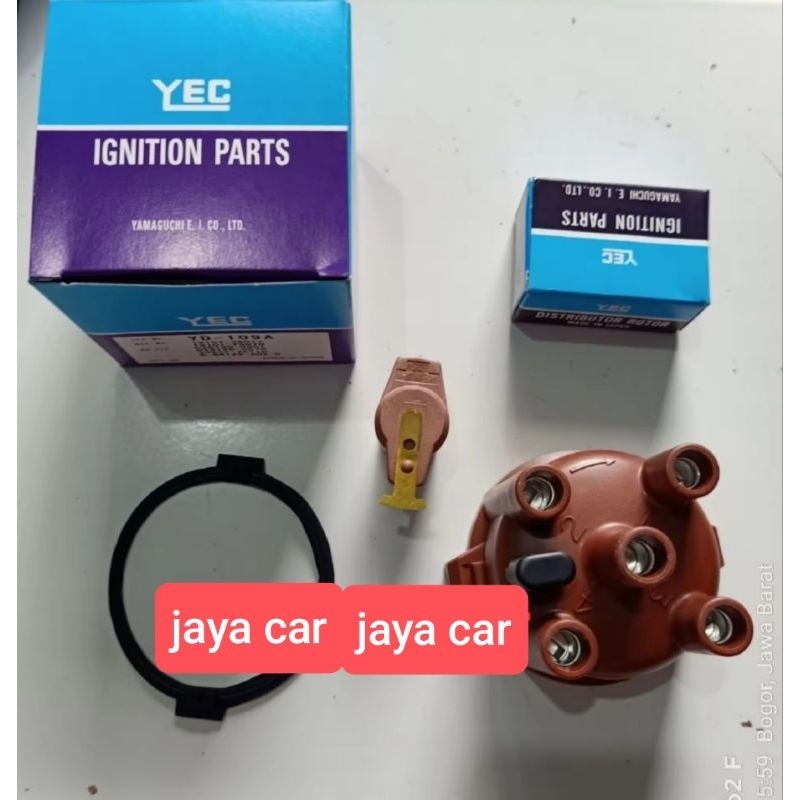 tutup delco karet delko rotor delco kijang super Grand rover jantan set