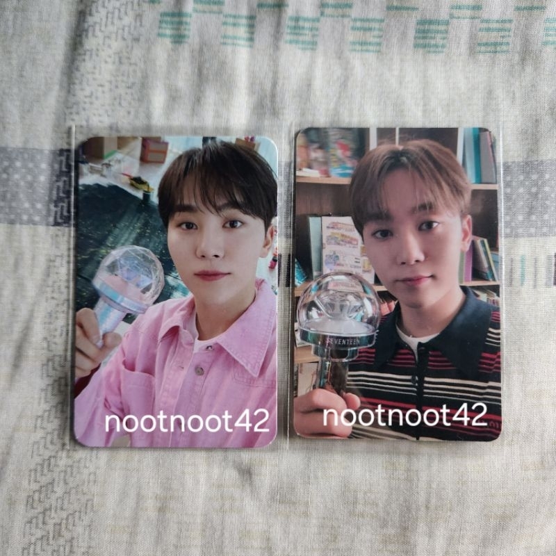 Seungkwan Caratland 2023 & Follow to Seoul Caratzone (Carzon Pink & Carzon Follow) Photocard