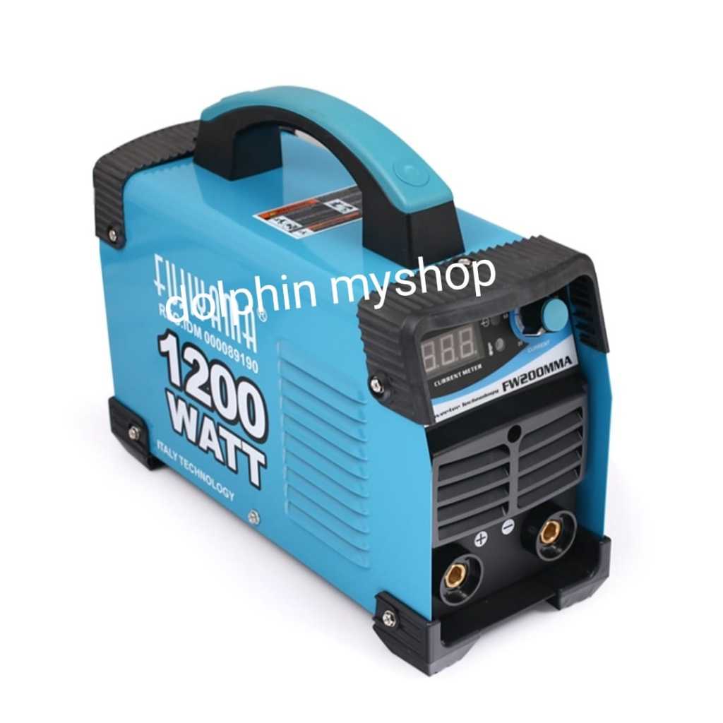 Mesin Las Inverter Listrik MMA 200A FUJIYAMA FW200MMA IGBT 200A 1200Watt