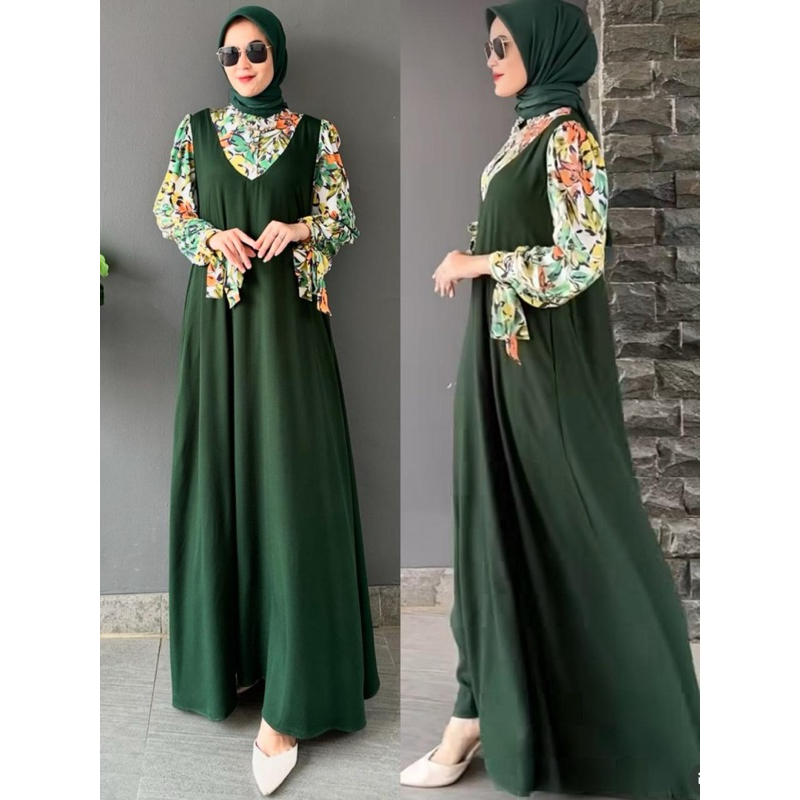 Nazifa Dress / Gamis Rayon / COD