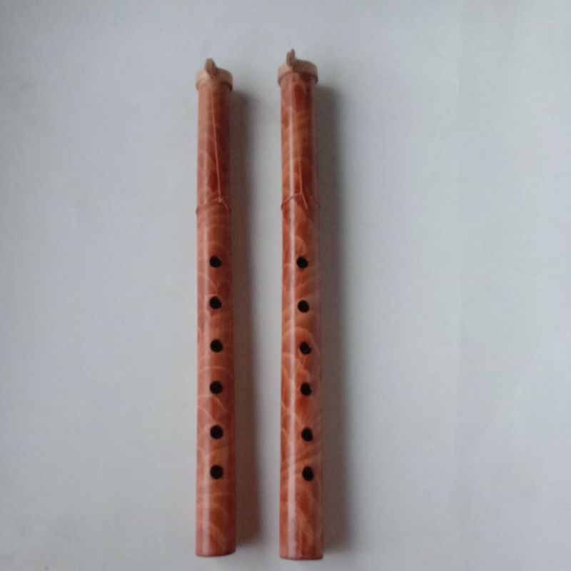 suling seruling bambu bali alat musik ukuran 25 cm