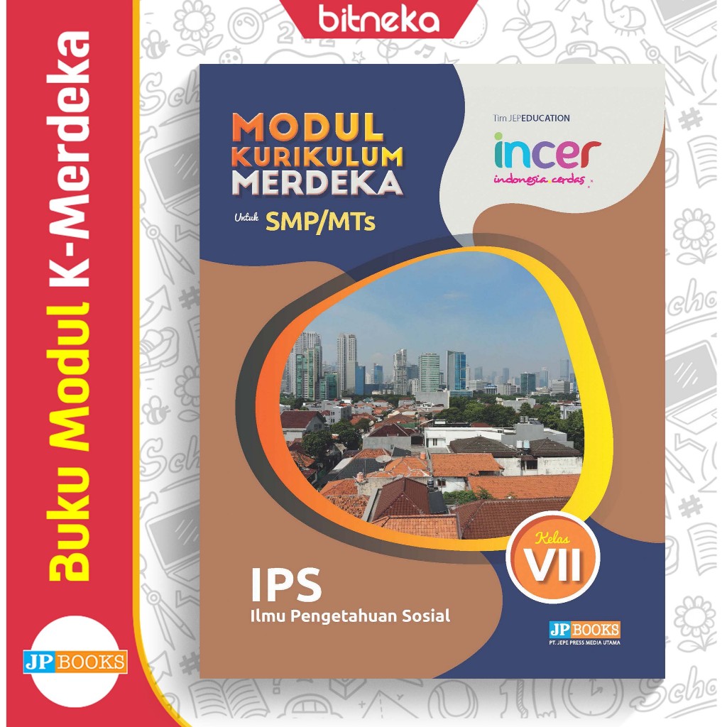 Buku Modul Soal IPS SMP/MTs Kelas 7 Incer K-Merdeka Kurmer