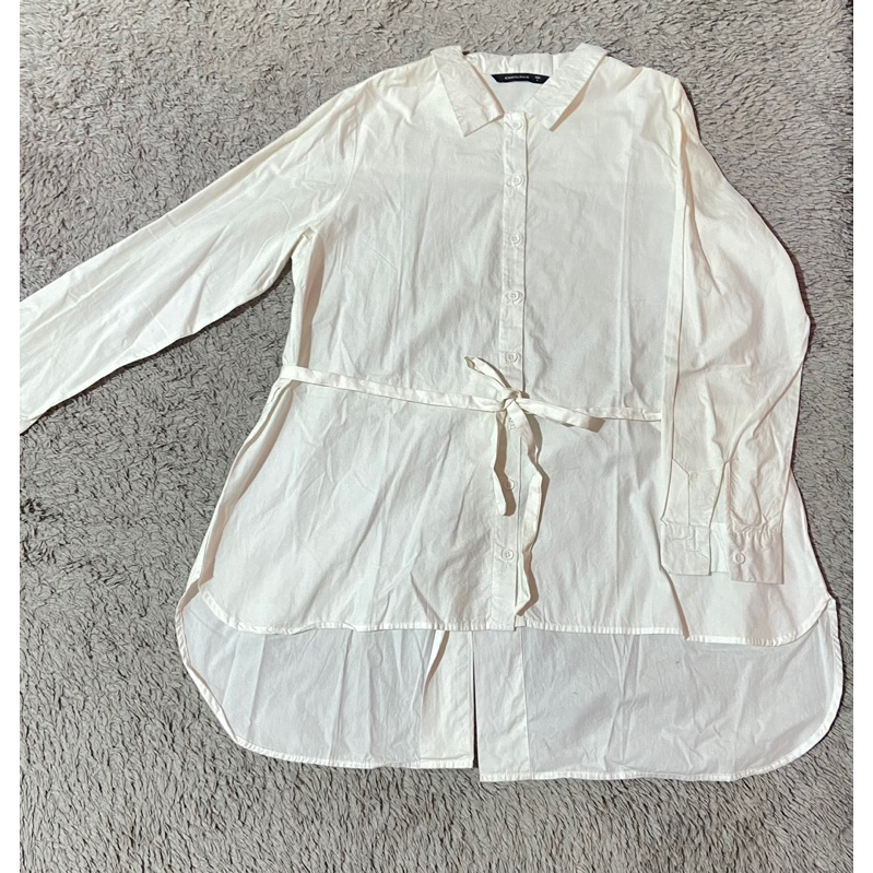 Kemeja Blouse Putih White The Executive