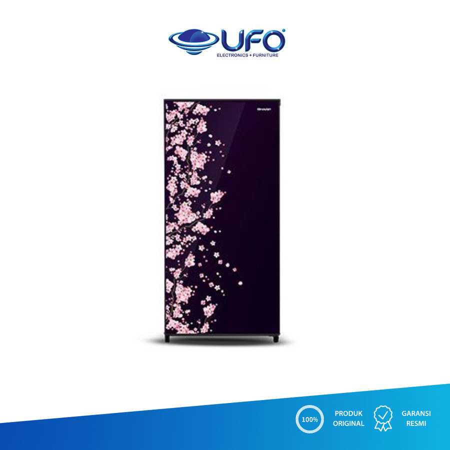 Sharp Kulkas 1 Pintu 133L SJN162DVB/DVR