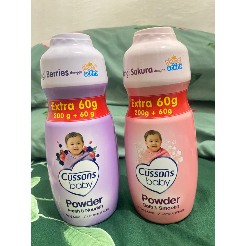 Cussons Bedak Bayi Tabur (200gr+60gr)