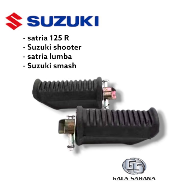 Karet footstep belakang Suzuki satria hiu satria lumba smash Suzuki shooter