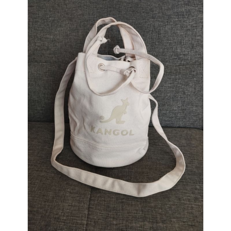 tas bucket kangol serut Sling bag