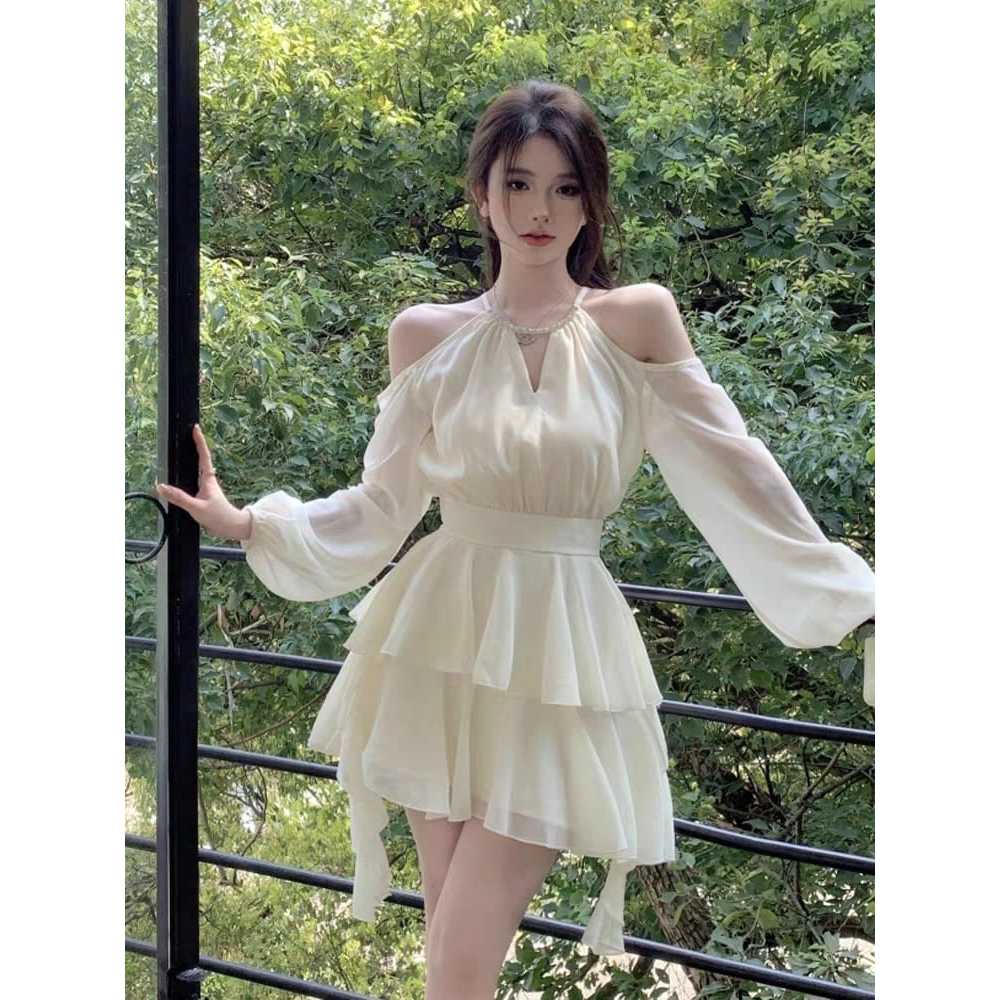 Dress Wanita Putih | Dress Wanita Korean Style