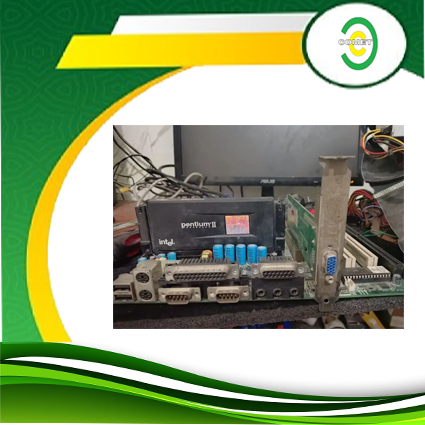 1 set mainboard pentium 2 333 mhz