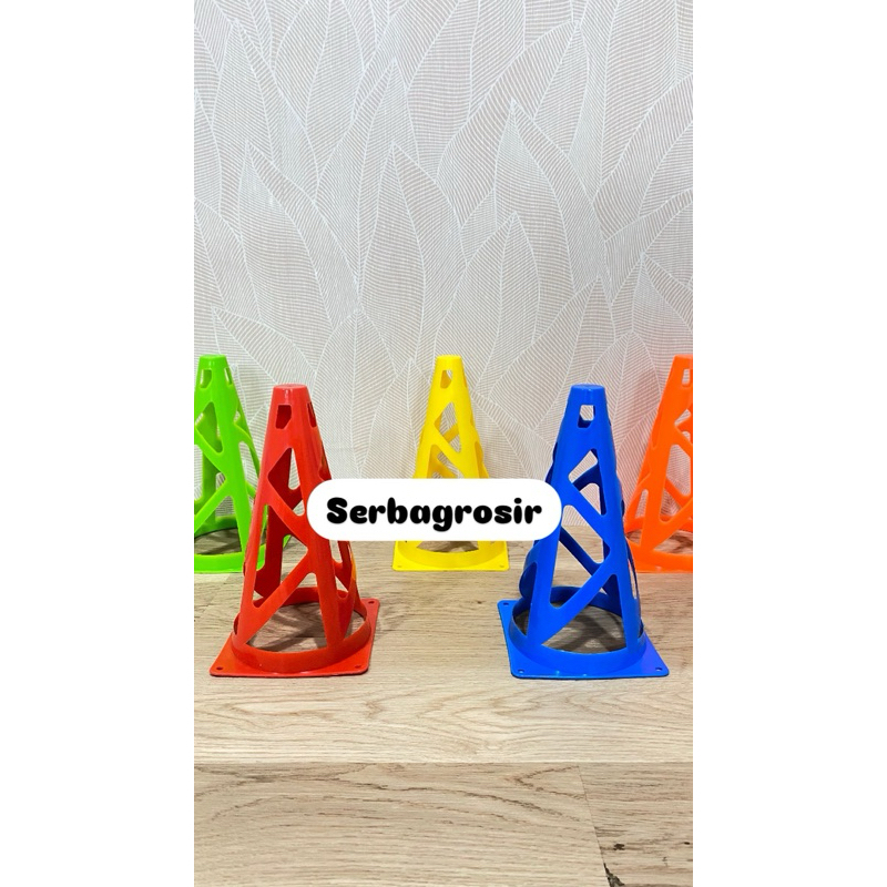 POTENCE MK836 CONE / CONES KERUCUT LENTUR UNTUK LATIHAN OLAHRAGA FUTSAL / SEPAKBOLA Cone Kerucut Len