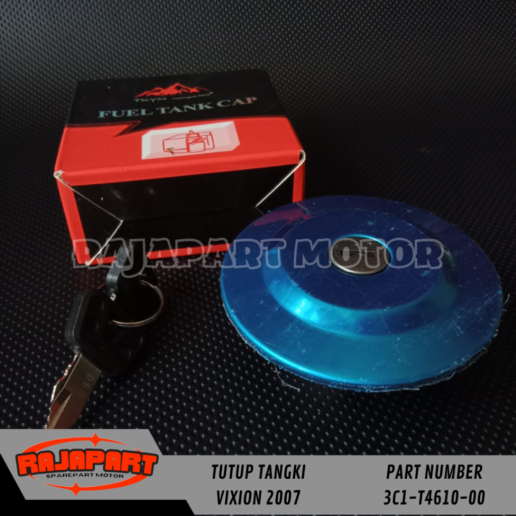 Tutup Tangki Bensin Tutup Tengki Vixion 2007 Scorpio Z (3C1) Original Takayama
