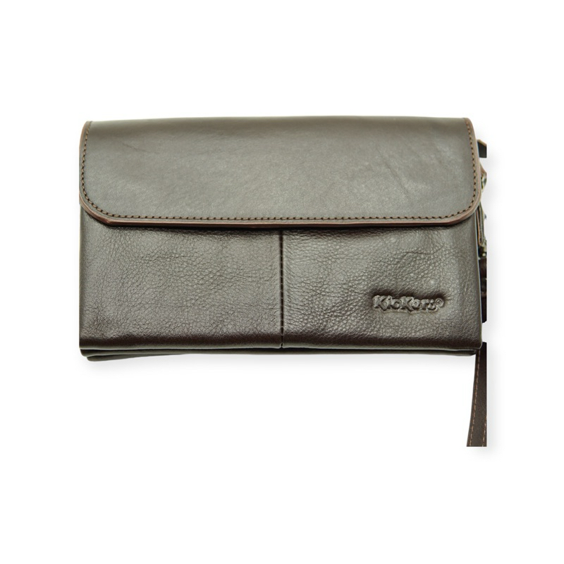 Hand Bag Pria Kulit Asli Clutch Tas Tangan Untuk Kerja Kantor Pria Kulit Sapi Asli