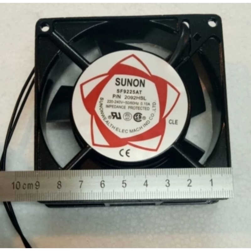 Fan Kipas AC 220v 9x9 SUNON 9cm X 9cm