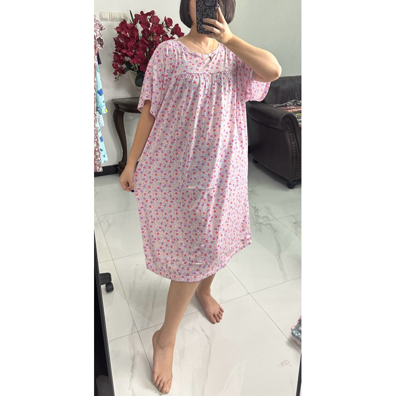 Homewear/Daster Jumbo/Daily Wear/Piyama/Baju Rumah/Baju Tidur/Baju Hamil/ Daster bahan katun adem