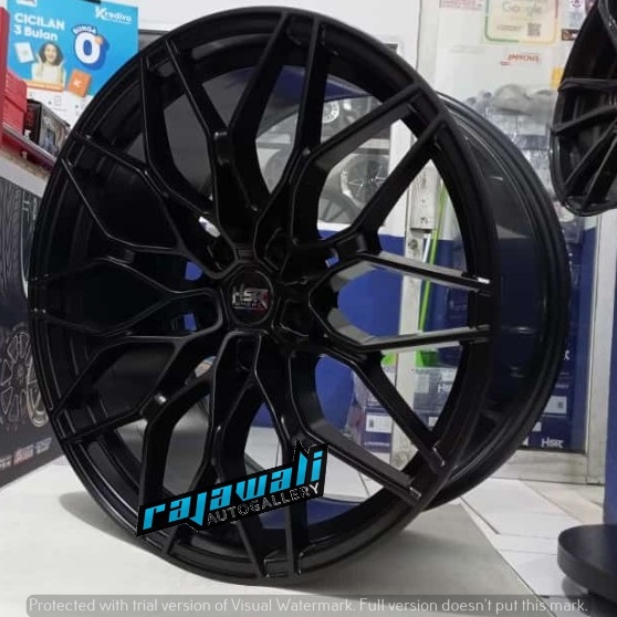 VELG MOBIL MURAH BMW VW TUAREG RING 20 HSR WHEEL BURAKKU FREE ONGKIR