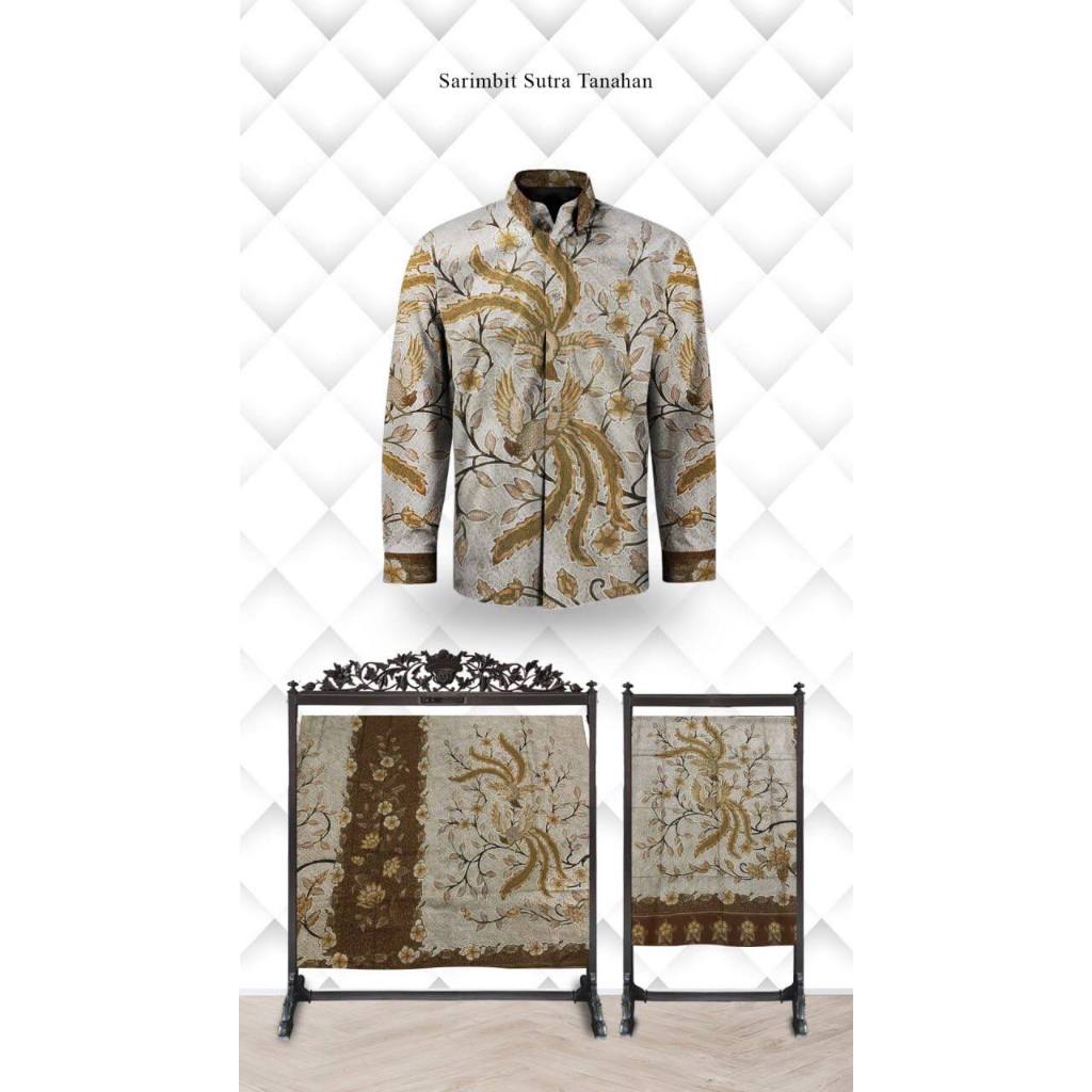 Sarimbit Kain Batik Tulis Atbm Sutra Baron Atbm Couple Keluarga Couple Pasangan