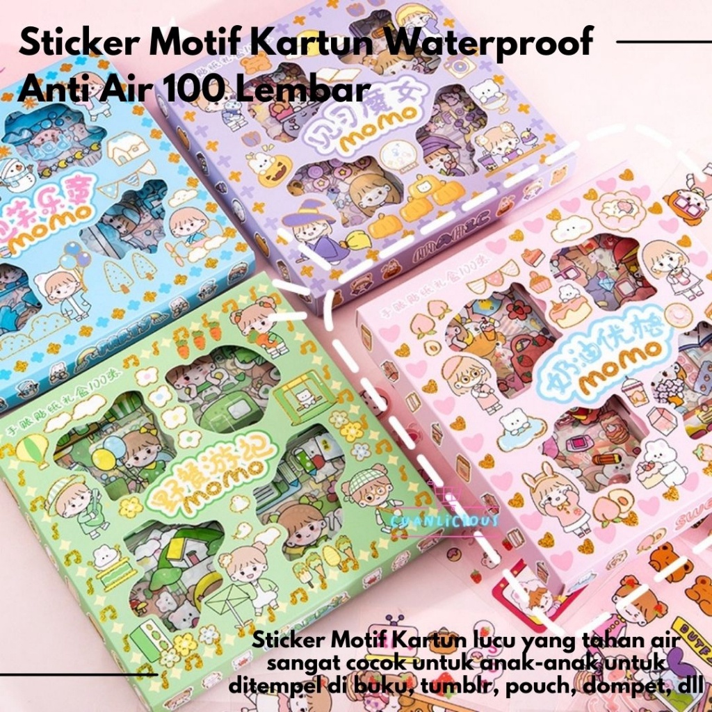 

Potongan 15 Akhir Bulan Sticker Lucu Waterproof A17