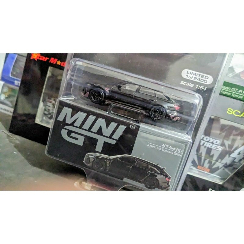 Diecast Mini GT ABT Audi RS6 Johan ABT Signature Edition no 514 Segel blister