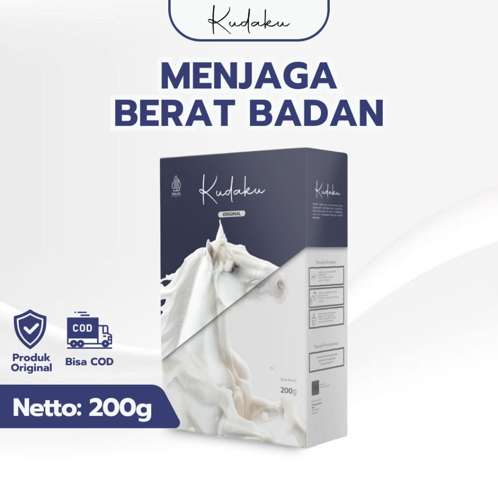 

Kudaku - Susu Kuda Liar Sumbawa Menjaga Berat Badan Sehat 200gr